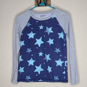 Girls Arizona Jeans Raglan Shirt.